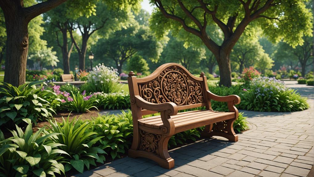unique memorial bench designs
